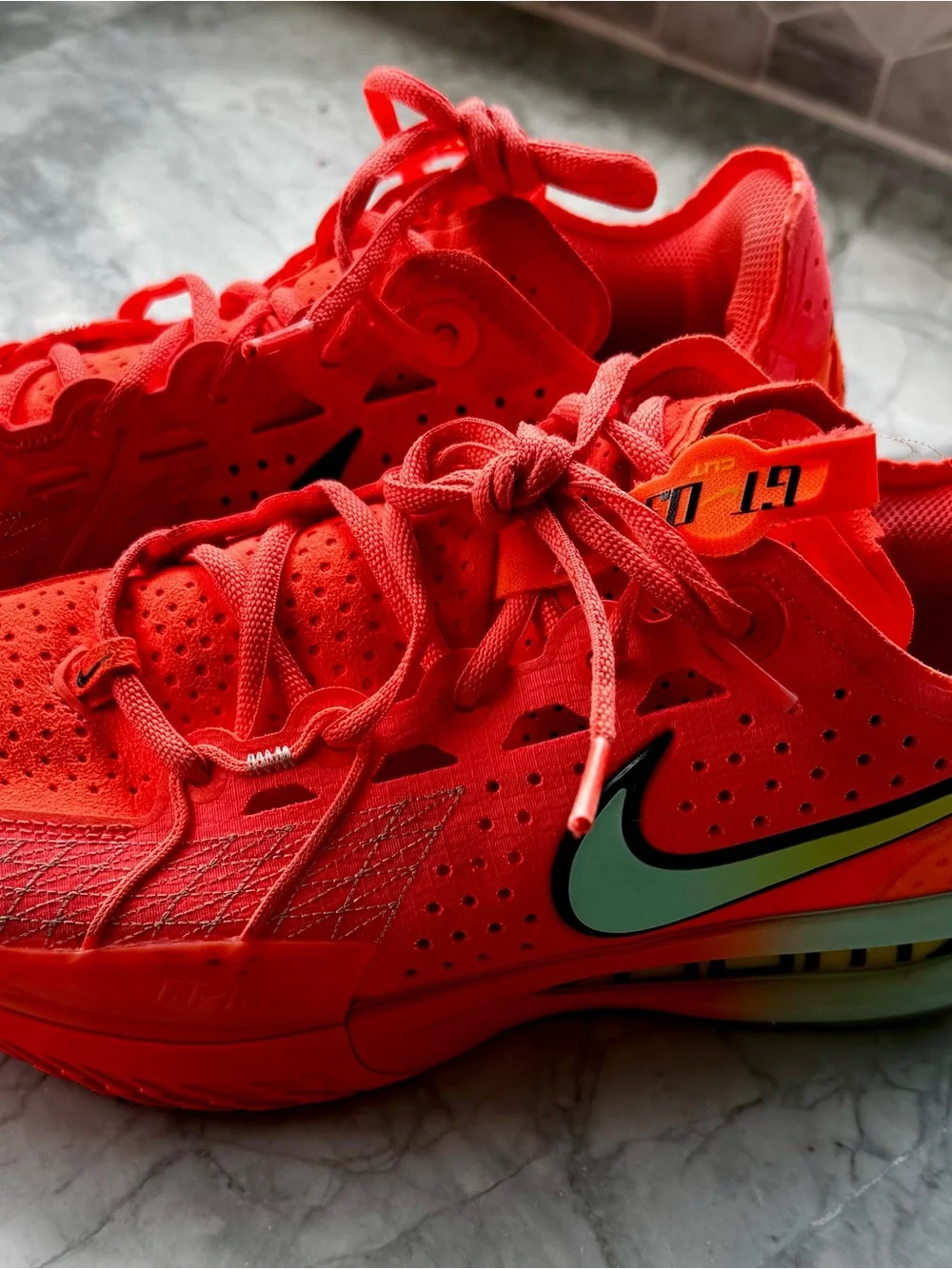 Nike GT Cut Red/Orange Basketball Shoes